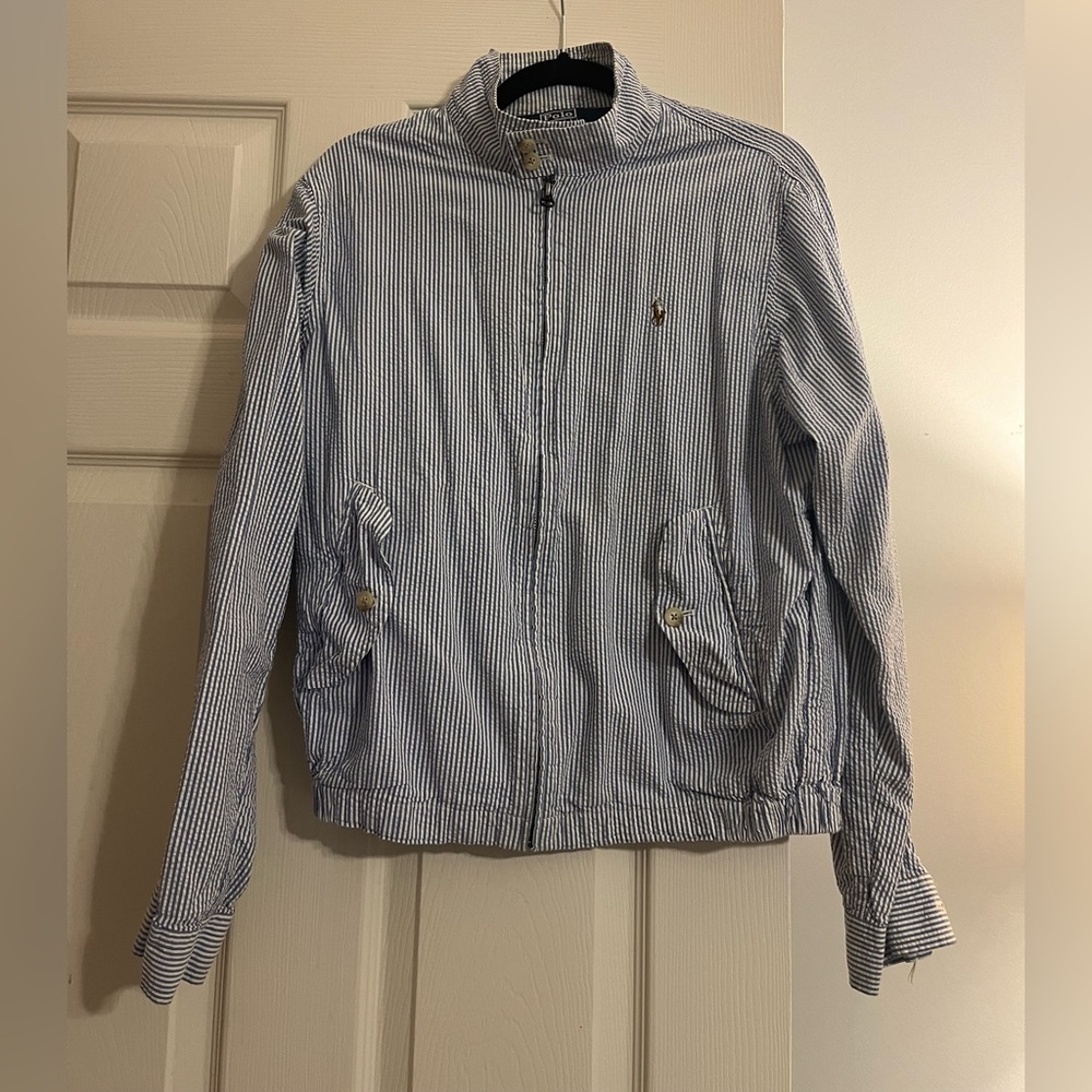 Polo Ralph Lauren Seer Sucker Bomber Jacket